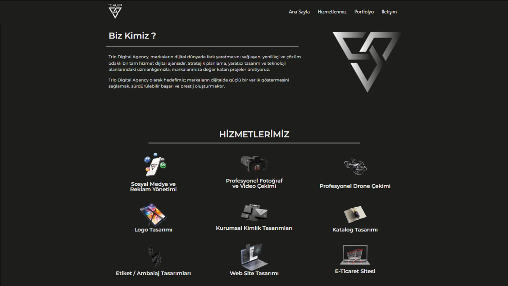 Roll Event Lab etkinlik ve organizasyon web sitesi tasarımı